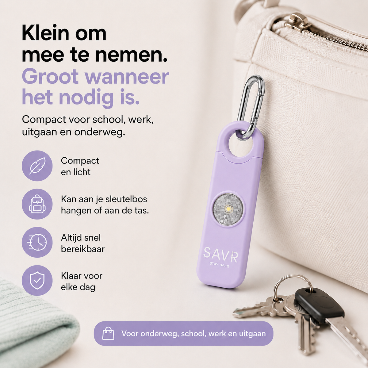SAVR Protectie Paars
