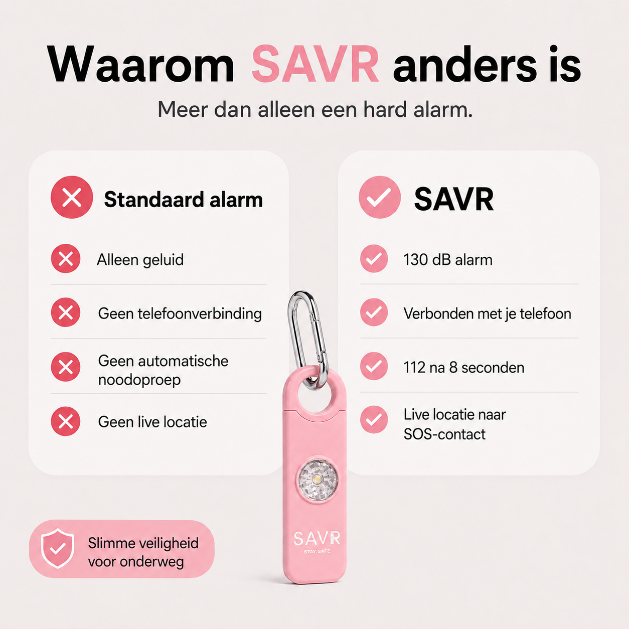 SAVR - Rescue Roze